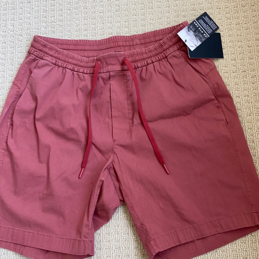 Lululemon shorts. Large, burnt Orange color.